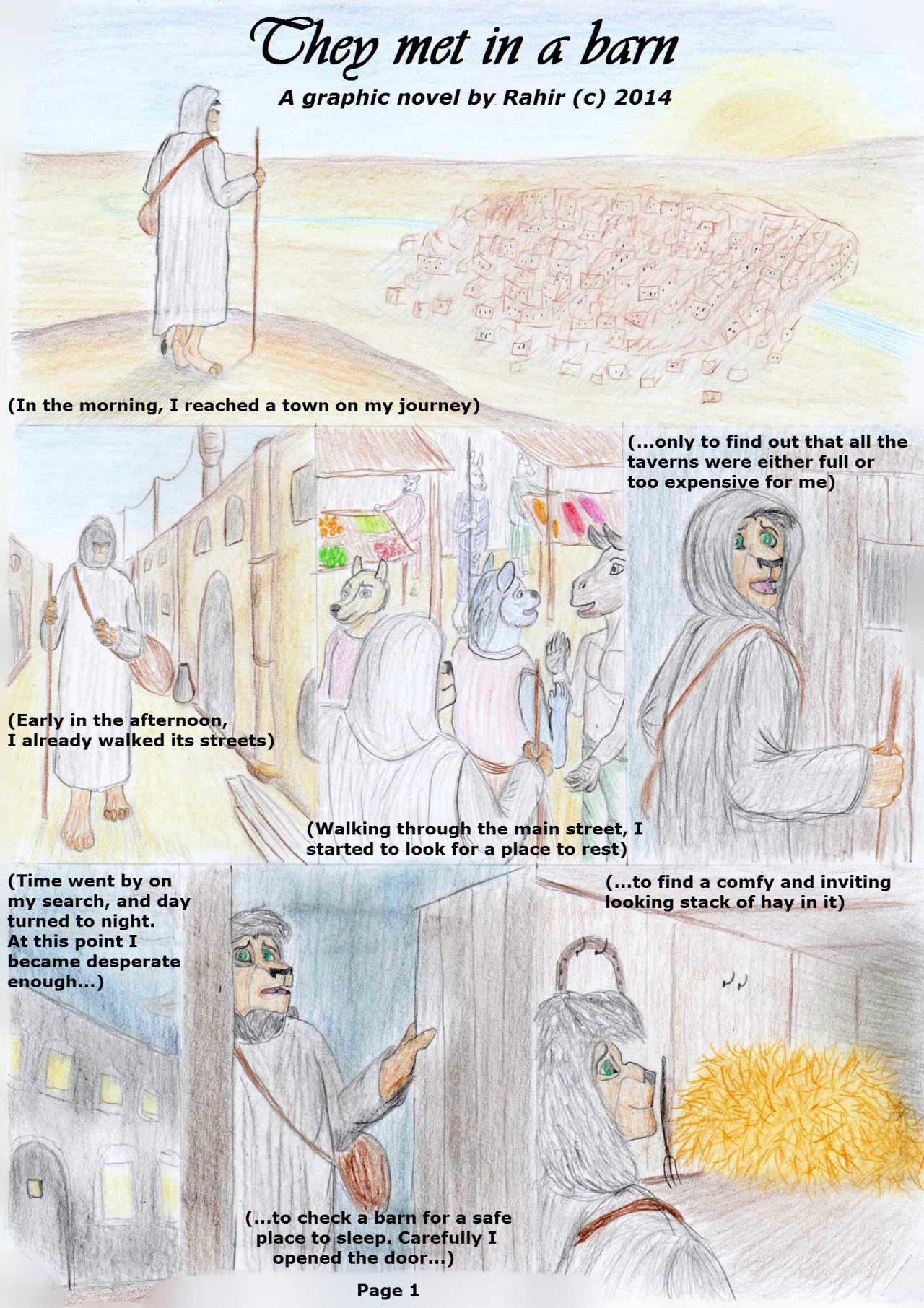 They met in a barn page 1 full