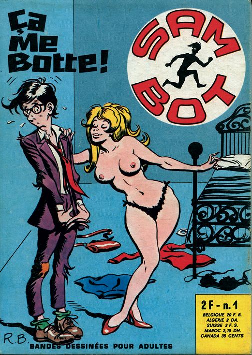 Comic Cover Art - Sam Bot page 1 full