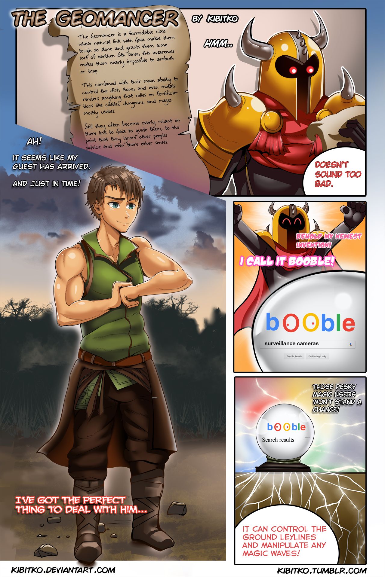 The Geomancer page 1 full