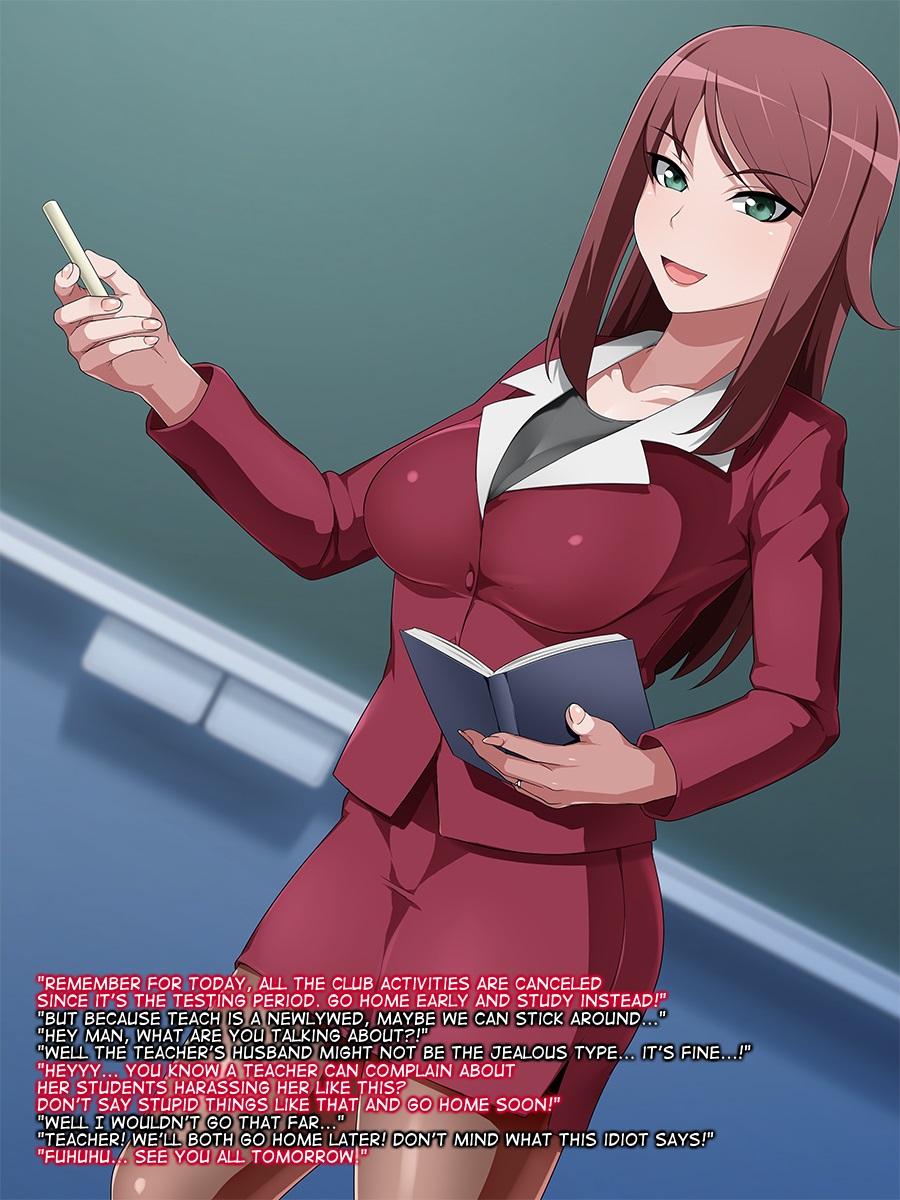 Uranama - Ura Seitai Seikei ni Dohamari Shita Hitozuma Onna Kyoushi page 2 full