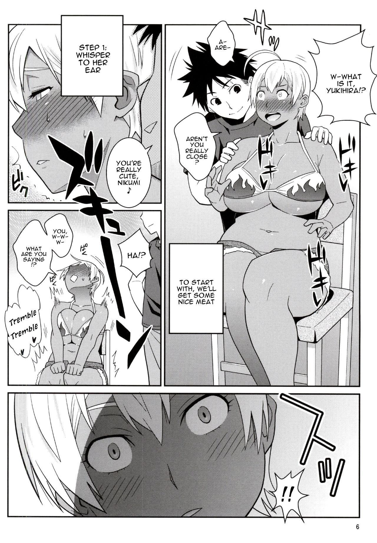 Yukihira 3-pun Cooking - Kyou no Shokuzai A5 Nikumi | Yukihira's 3-Minute Cooking - Today's Ingredient: A5 Meat page 3 full