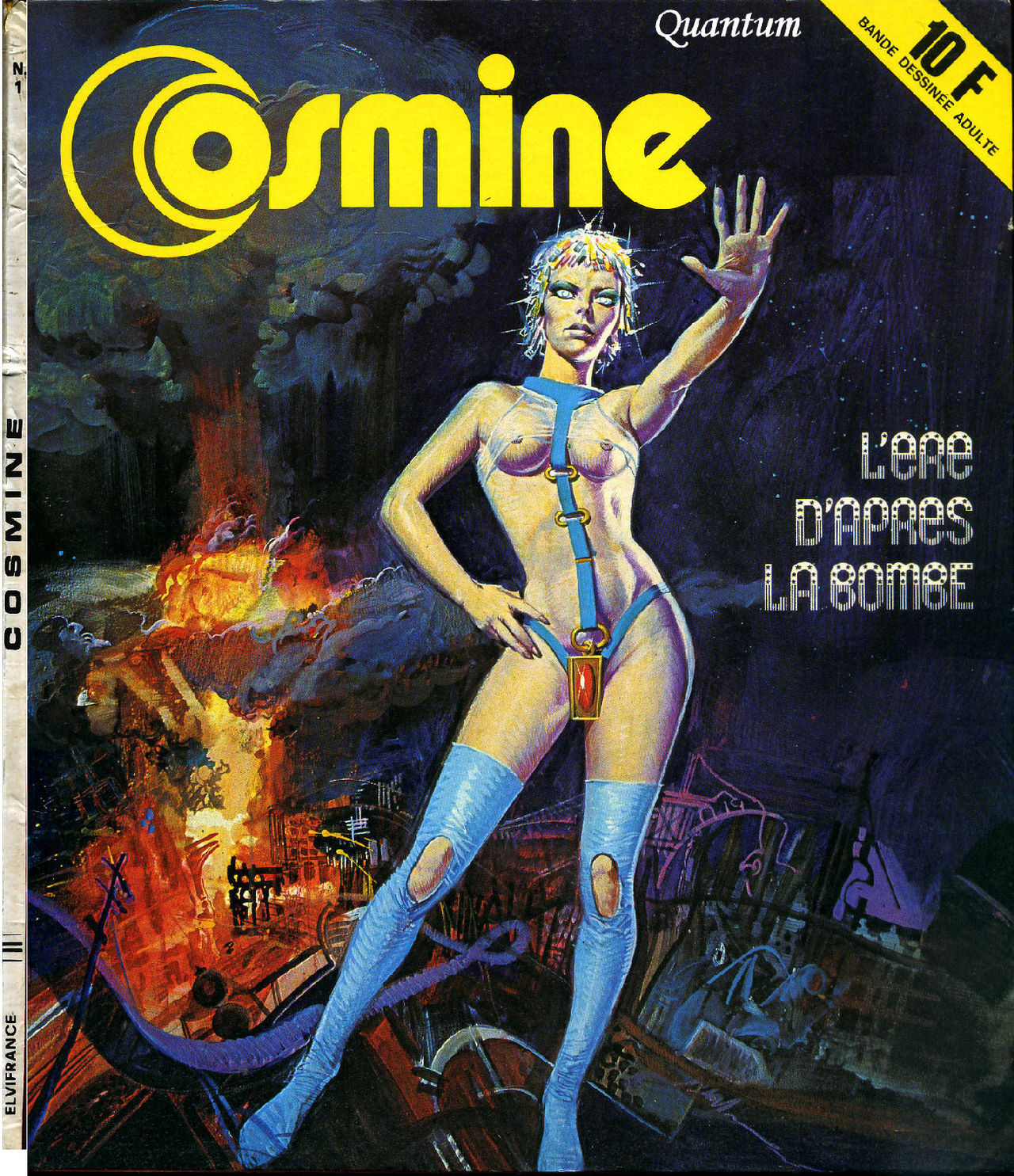 Elvifrance - Cosmine - 001 - L'ère d'après la bombe page 1 full