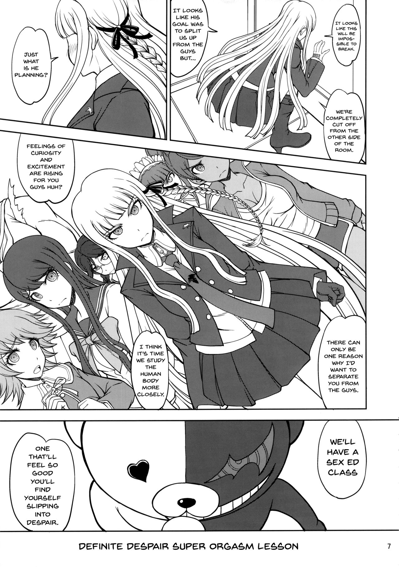 Zettai Zetsubou Chou Zecchou Gakkyuu-kai + Paper page 6 full