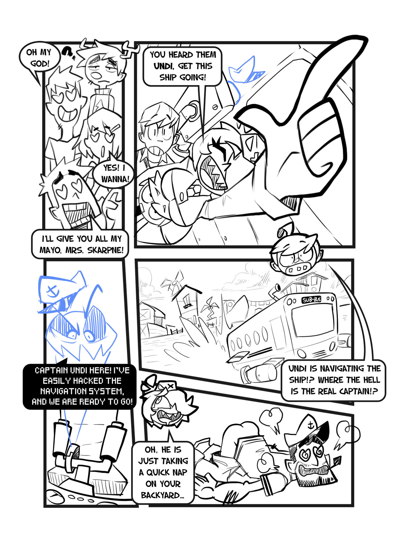 Skarpworld: Chapter 4: 20,000 Loads Under Sea page 5 full