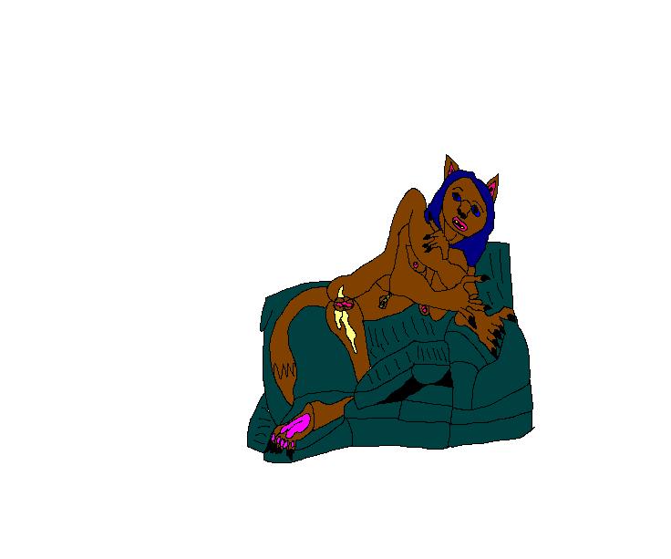 Porn Stars drawn as furry animals in the same pose but with some  extra special treat you'll love ! page 3 full