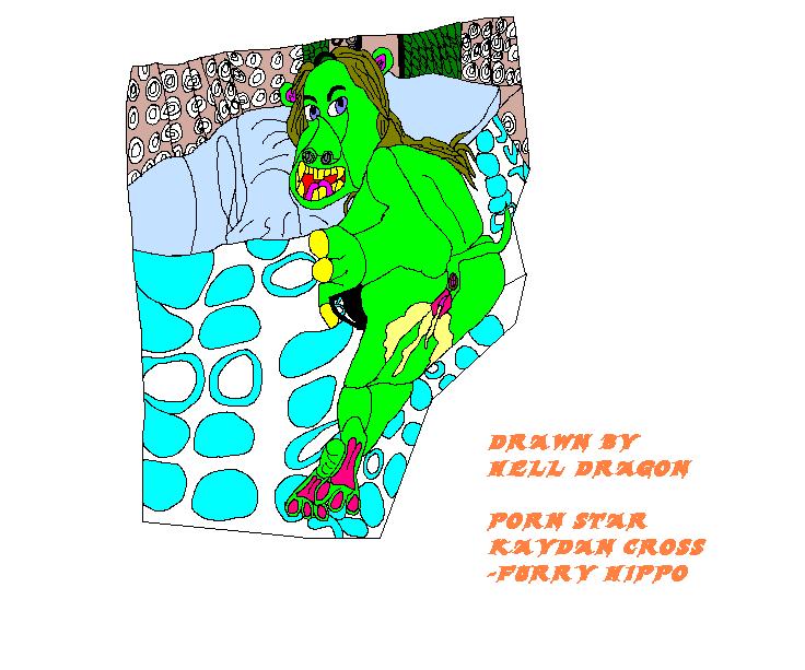 Porn Stars drawn as furry animals in the same pose but with some  extra special treat you'll love ! page 8 full