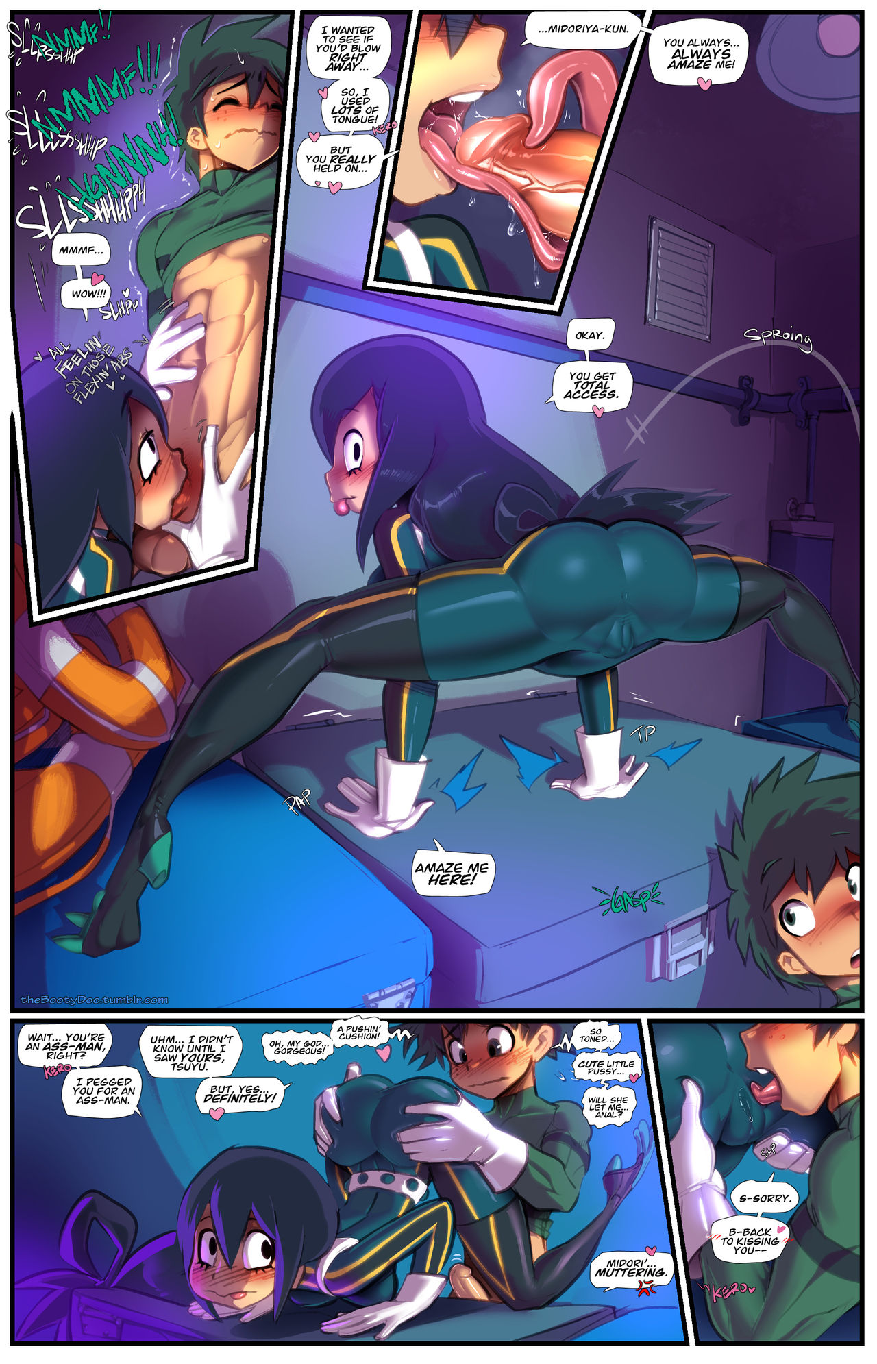 Deku and Froppy SMASH! page 3 full