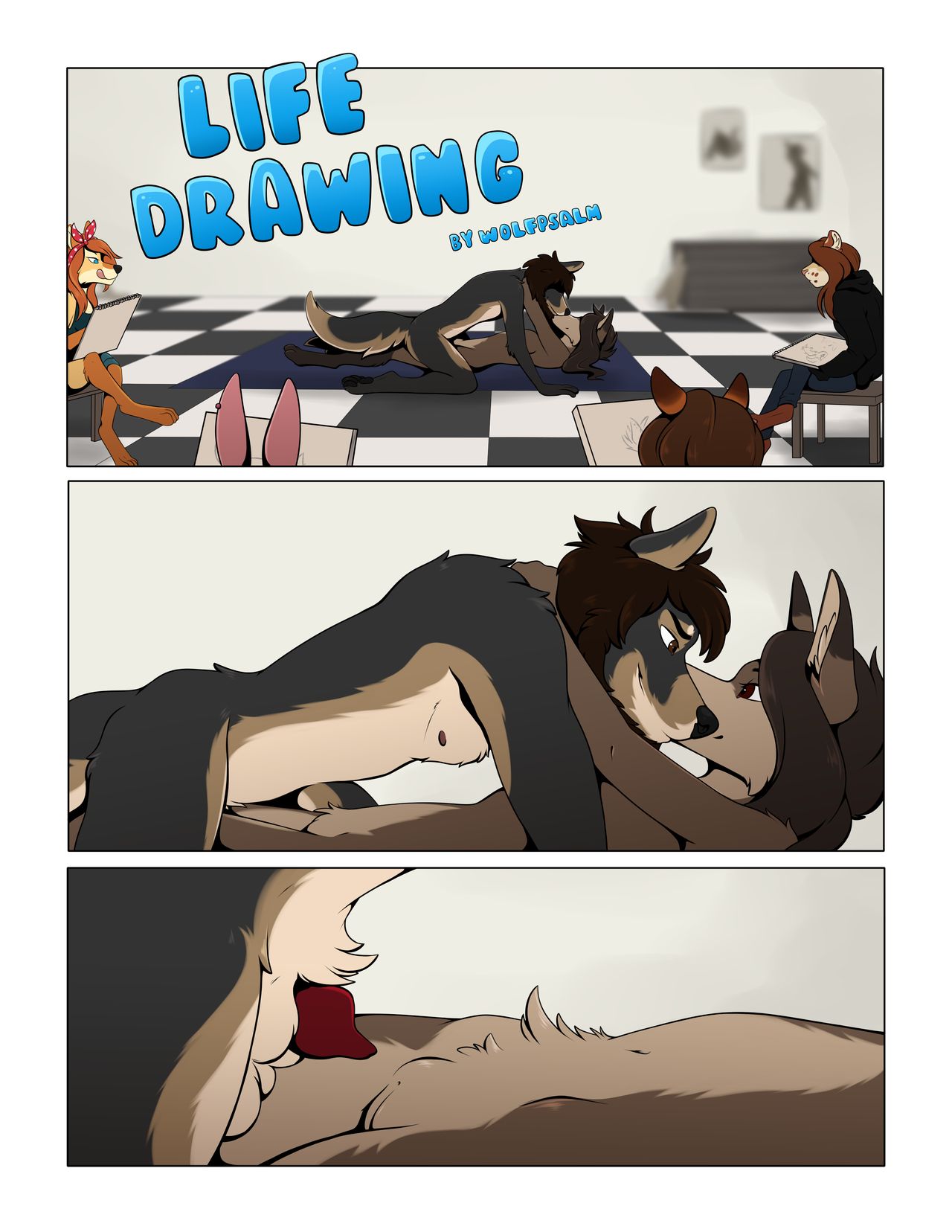 Life Drawing page 1 full