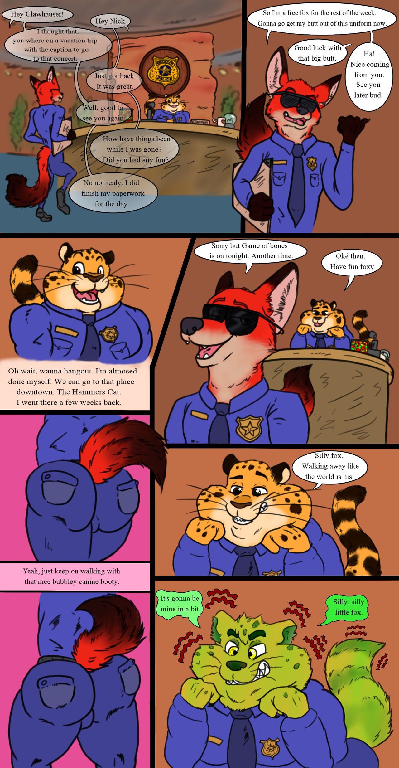 Zootopia Police page 1 full