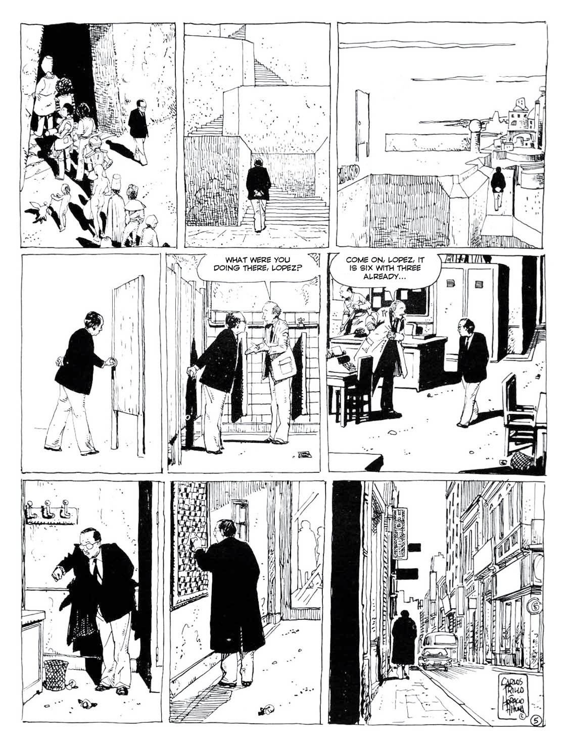 Mr Lopez little door English page 8 full