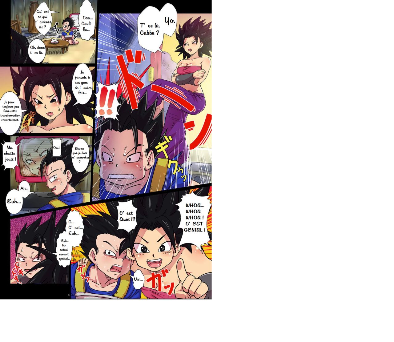 Dai 6 Uchuu no Himitsu no Chou Tokkun | Universe 6's Secret Special Training page 6 full