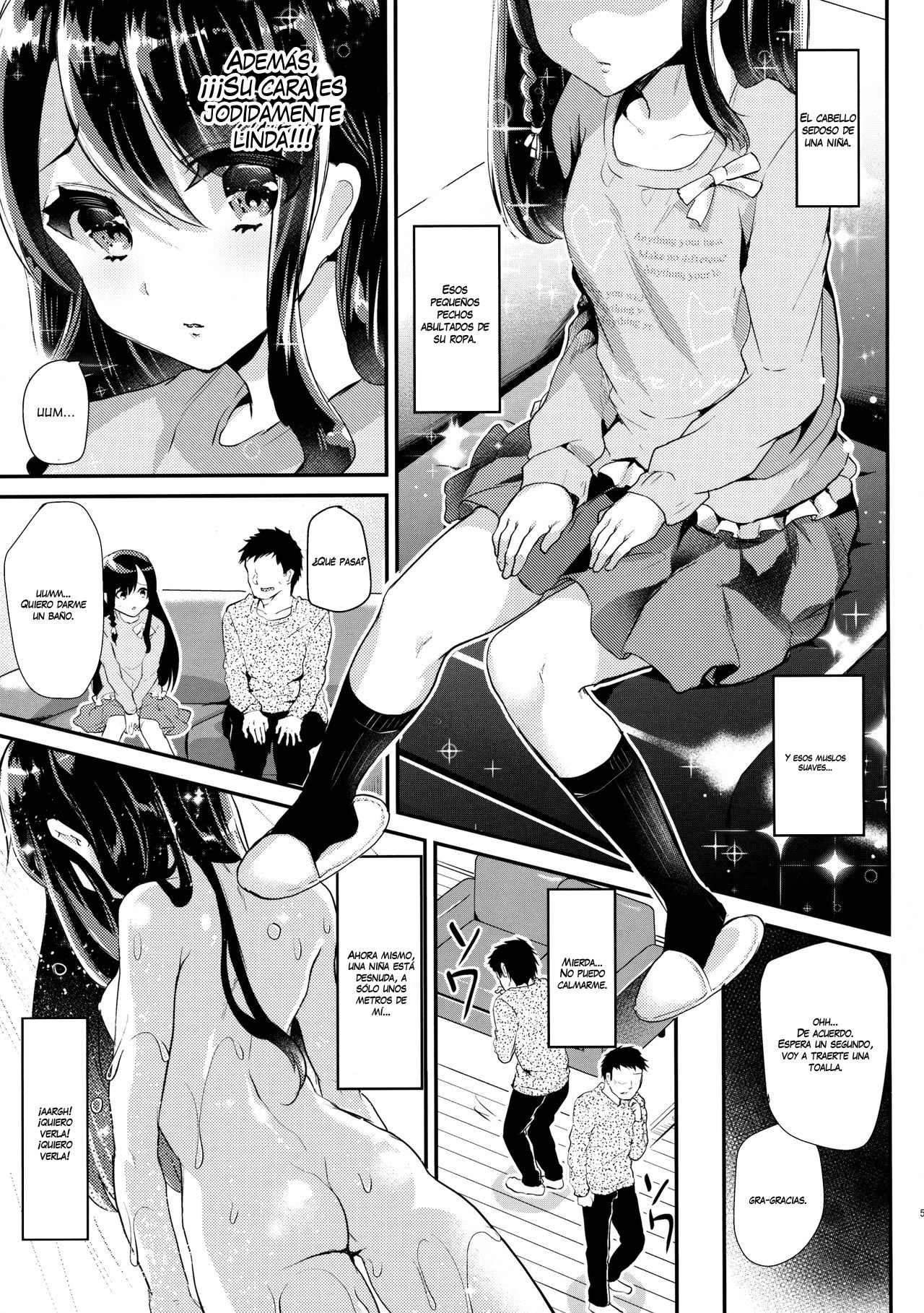 Lolicon to JS ga Futari de Otomari Shitara... | When A Grade Schooler &amp; A Pedo Stay The Night page 6 full