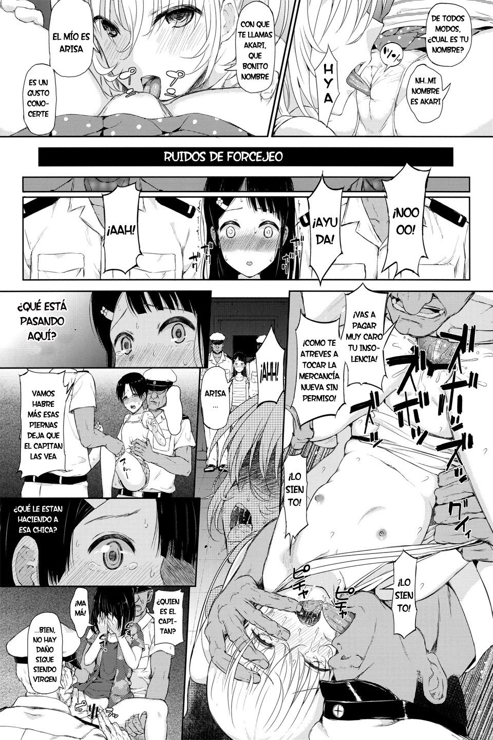 Mesufune ~Shoujo wa Fune de Mesu ni Naru~ | El Buque de la Violación page 6 full