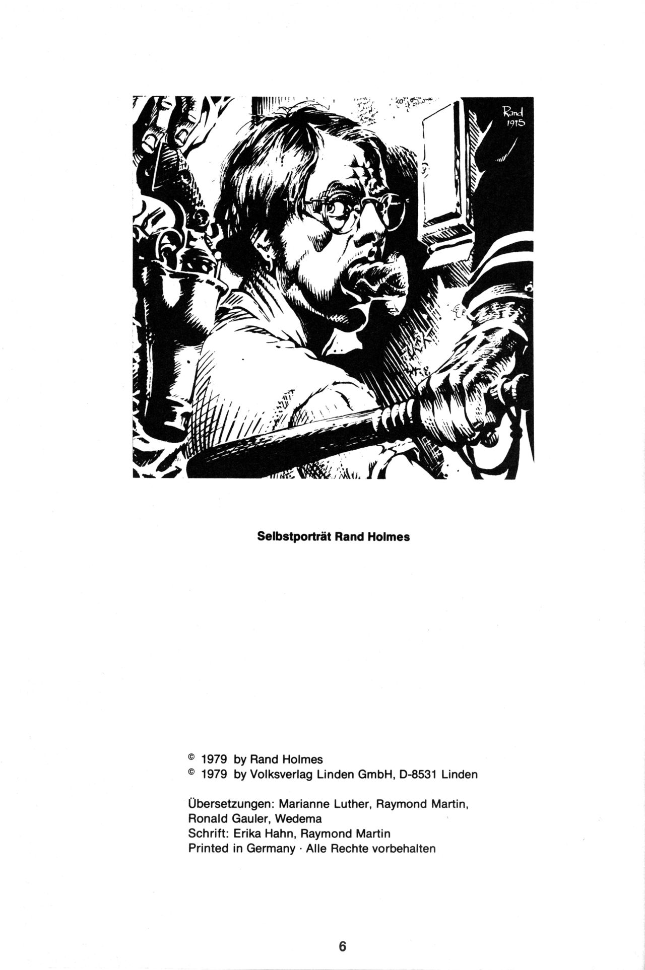 U-COMIX Sonderband 22 - Rand Holmes page 6 full