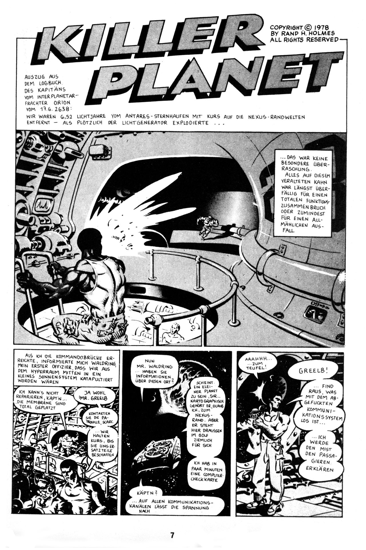 U-COMIX Sonderband 22 - Rand Holmes page 7 full