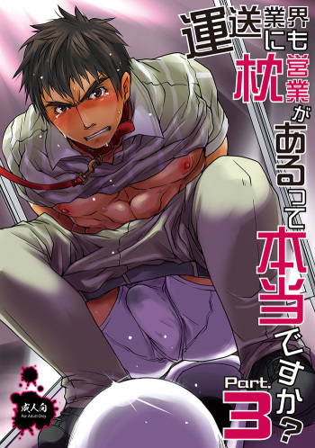 Unsou Gyoukai ni mo Makura Eigyou ga Arutte Hontou desu ka? Part.3 cover