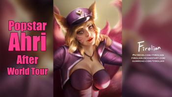 Popstar Ahri After World Tour cover