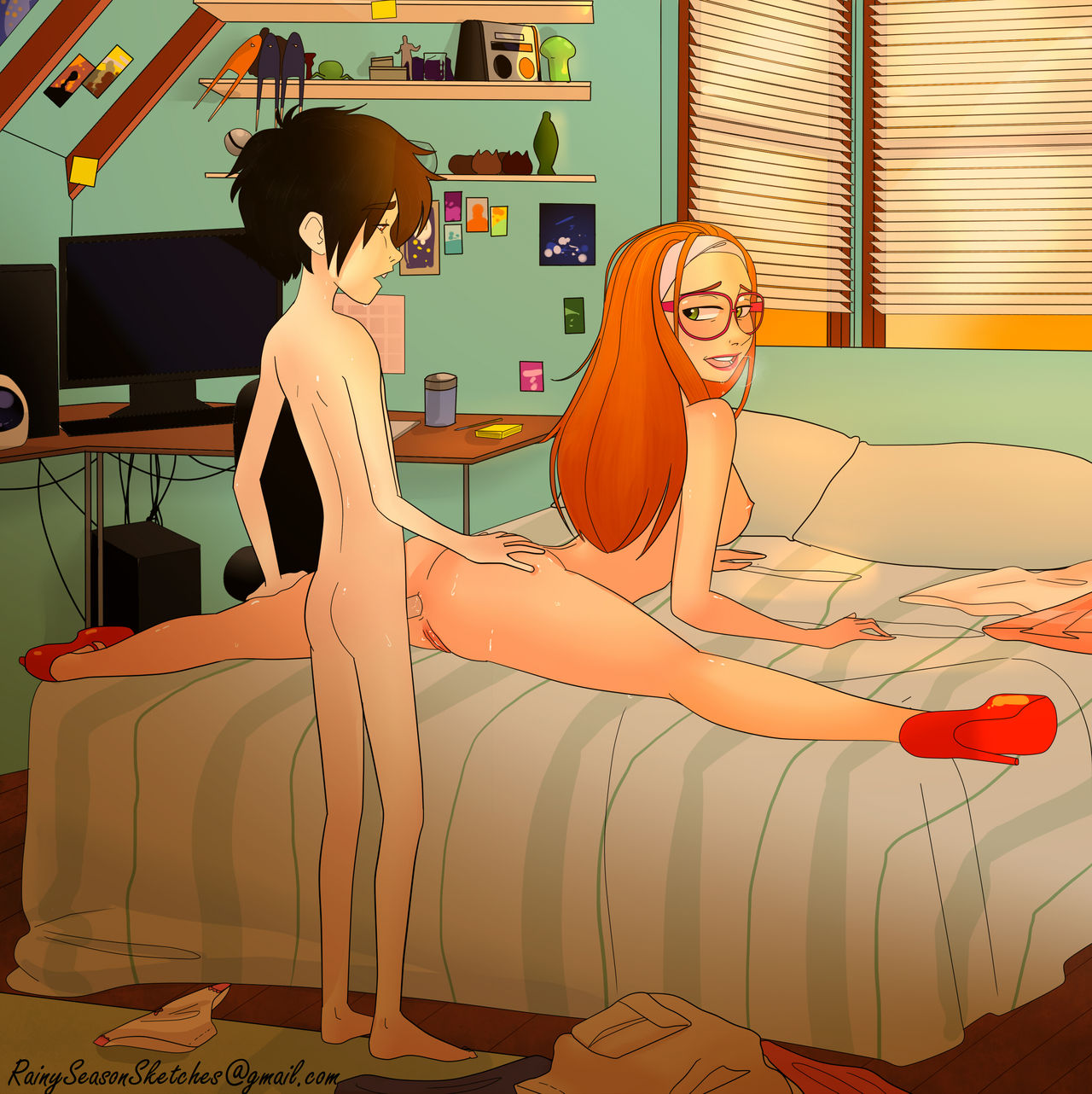 Hiro x Honey <3 page 7 full