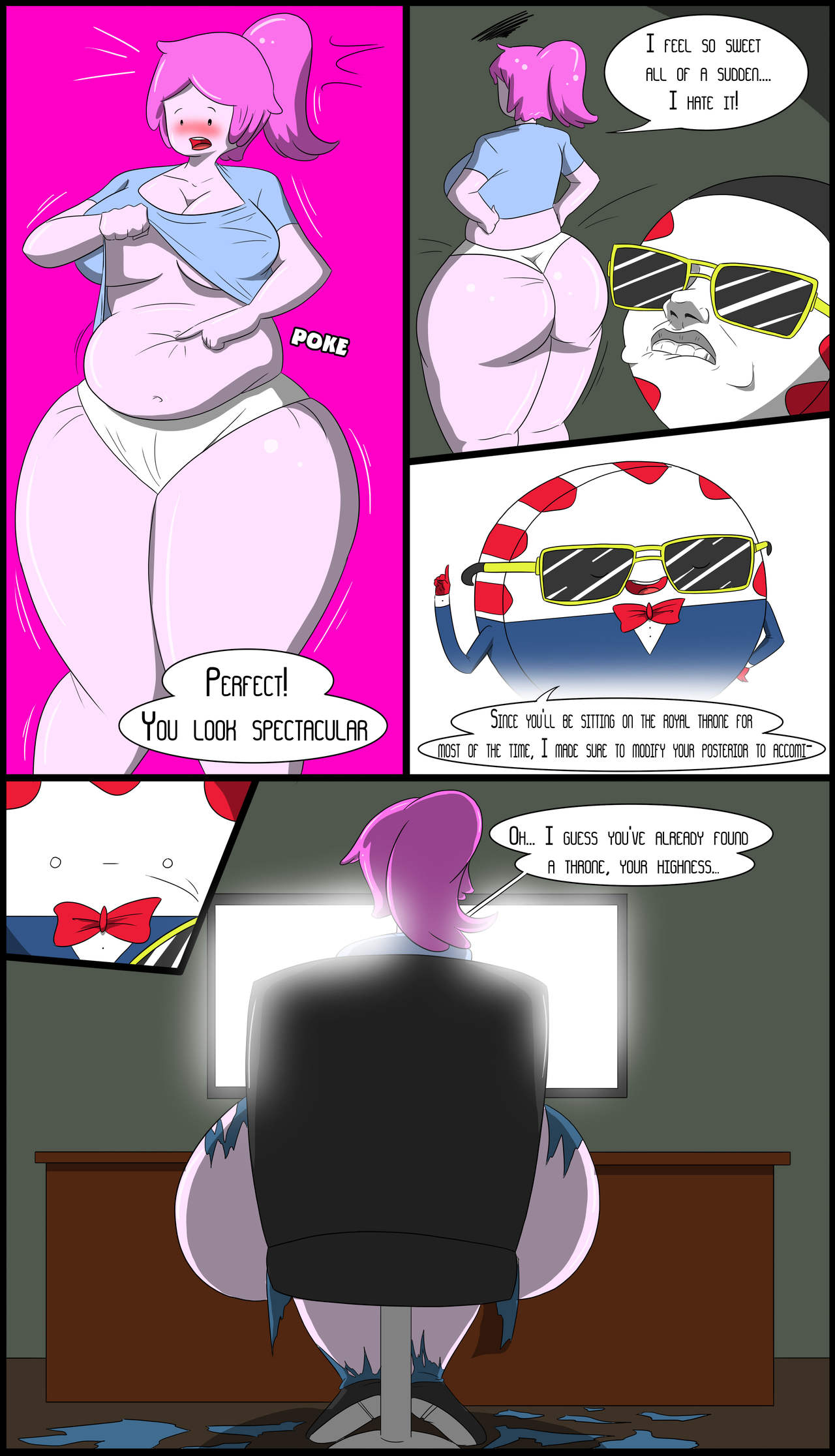 Princess Bubblebutt TG page 6 full