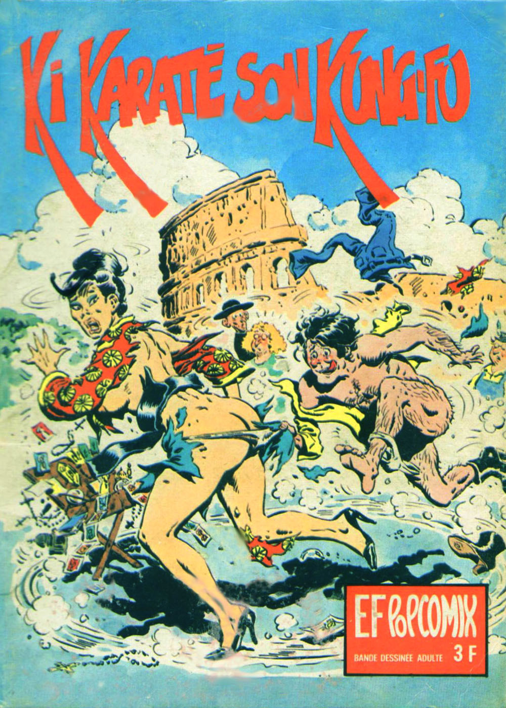 Elvifrance - EF Pop Comix - 003 - Ki Karate son Kung-Fu page 1 full
