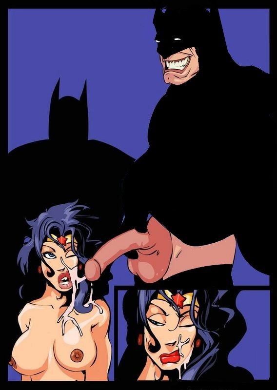 Wonder Woman Night Patrolling With Her Batmen page 8 full