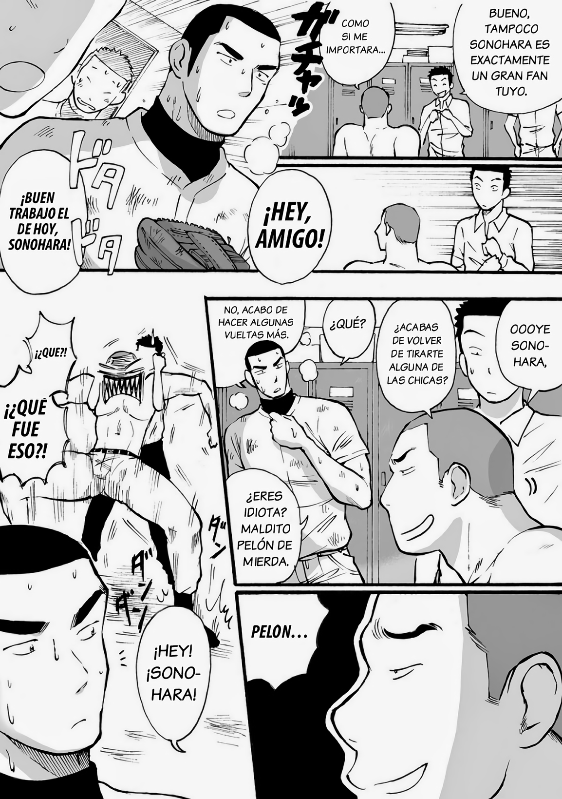 Motemote Yakyuubu Otoko | Popular Baseball Club Boys   - The Wandering Shadow page 10 full