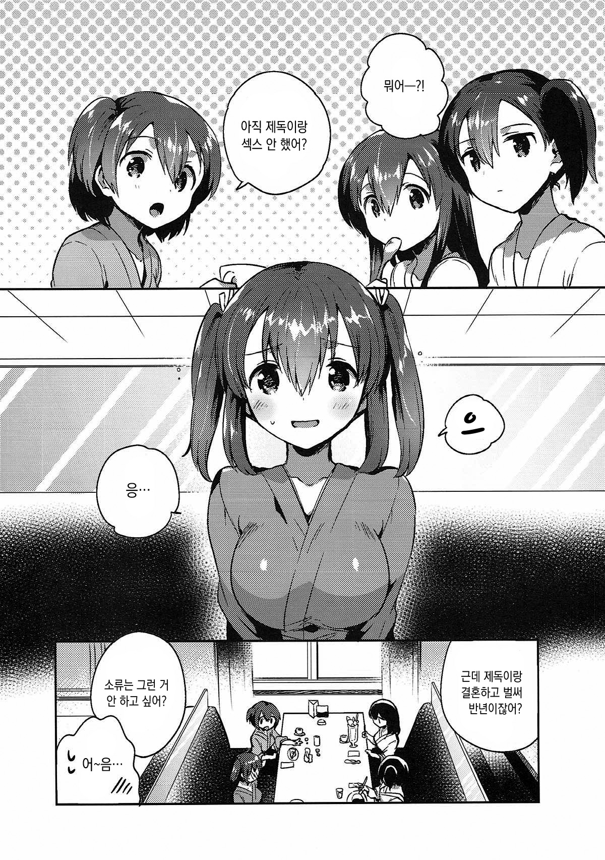 Souryuu to Himitsu no xx Sakusen | 소류와 비밀xx작전 page 3 full