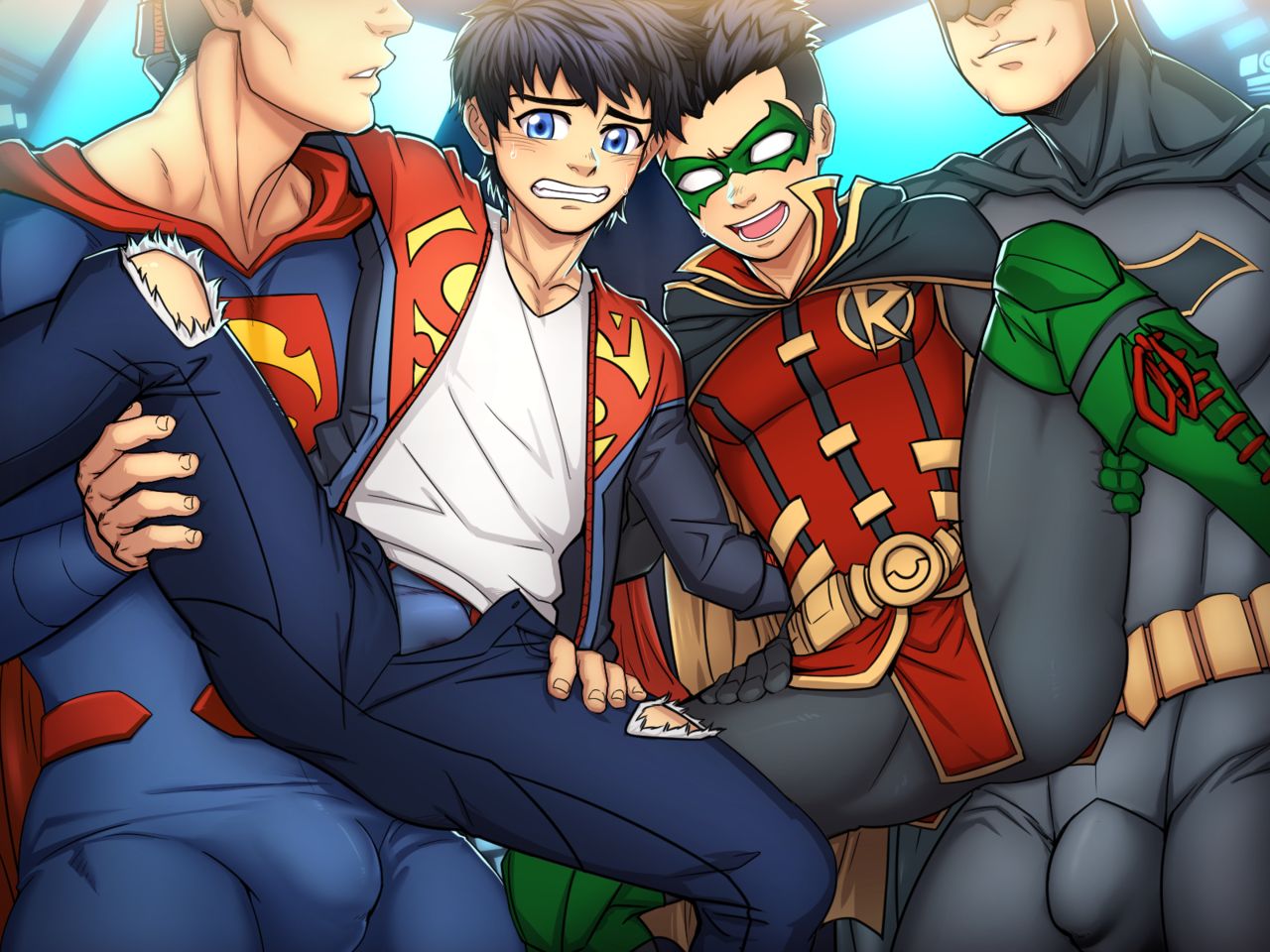 Super Sons - Damian X Jon #2 page 1 full