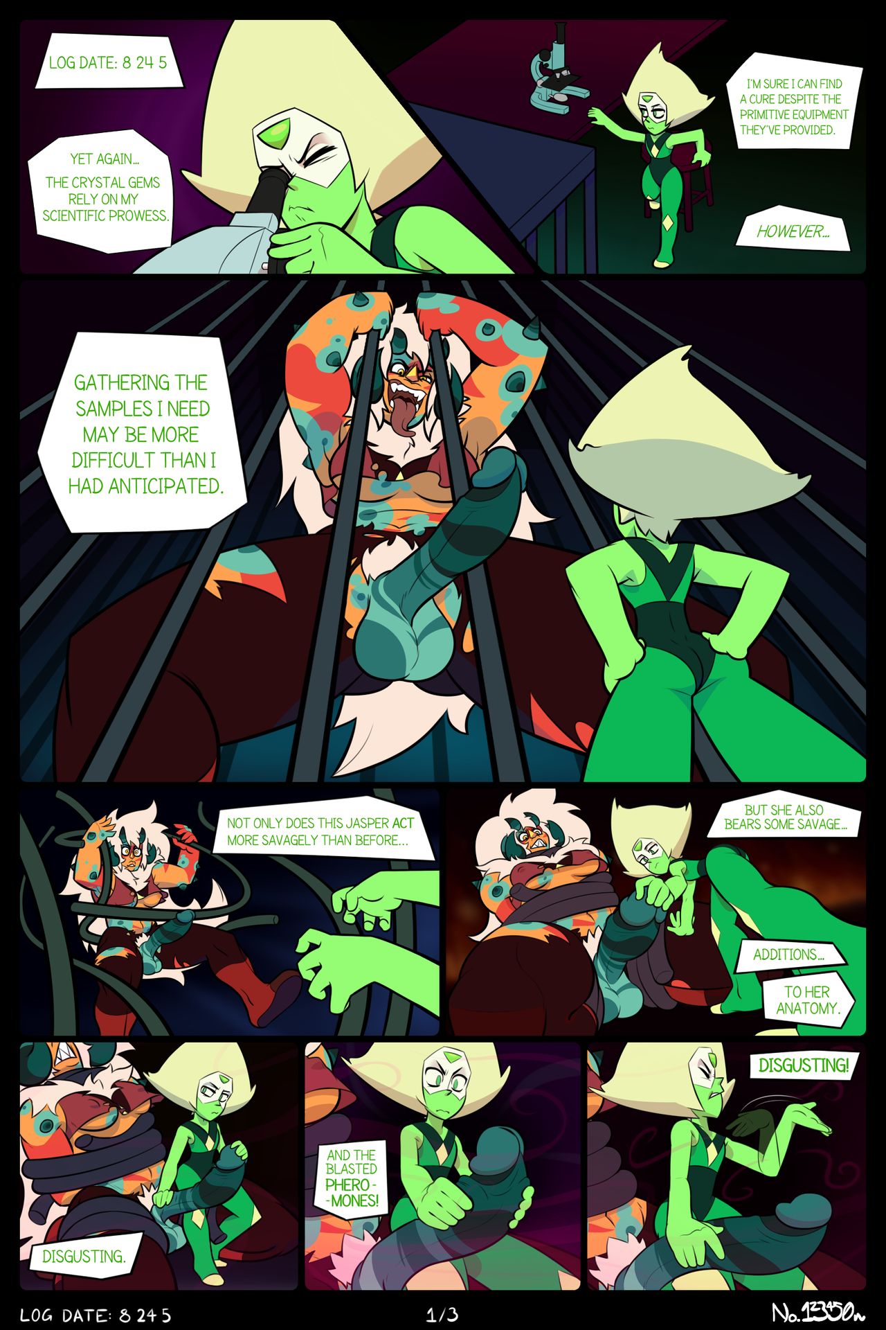 Log Date: 8 24 5 page 1 full