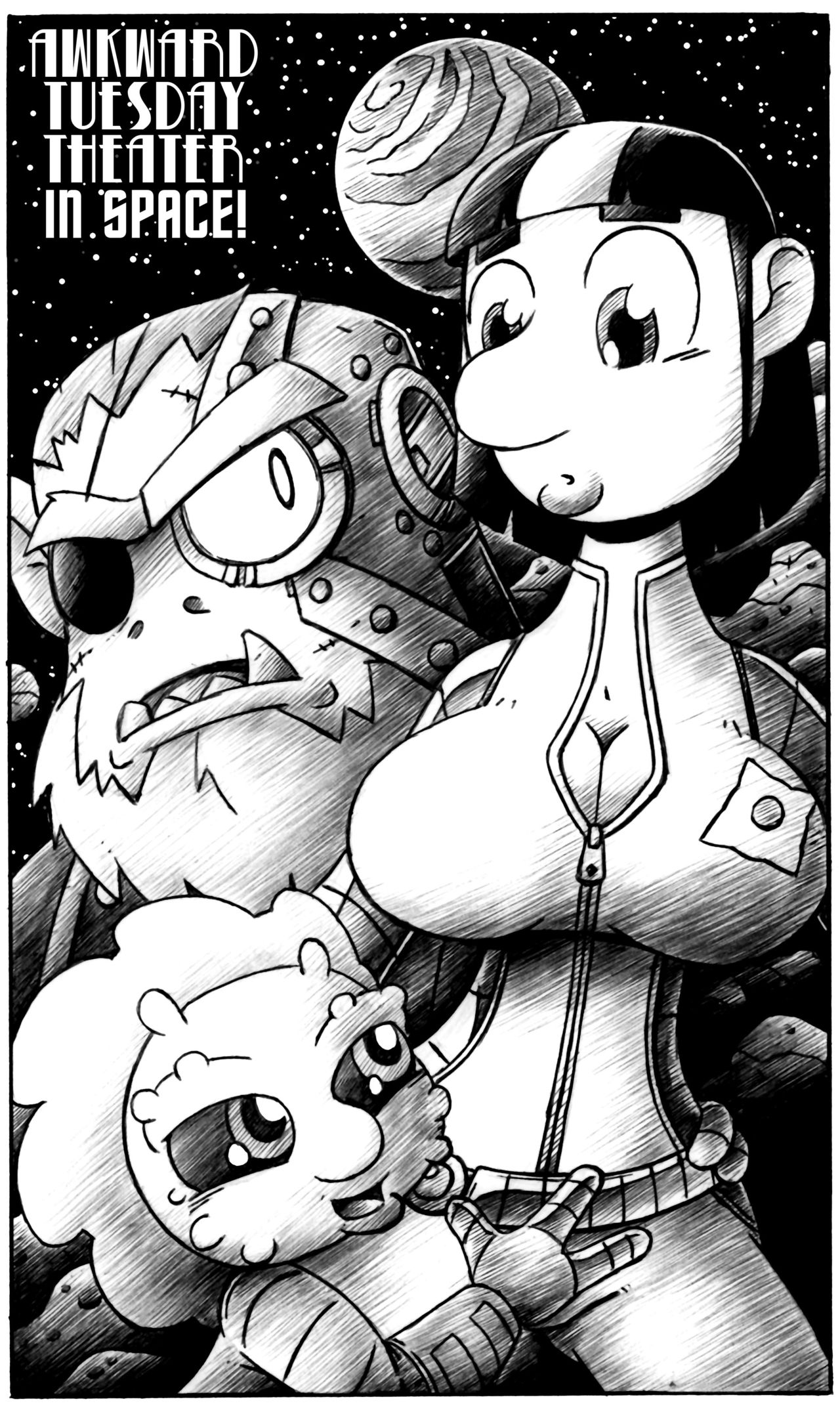 Awkward Tuesday Theater in Space page 1 full