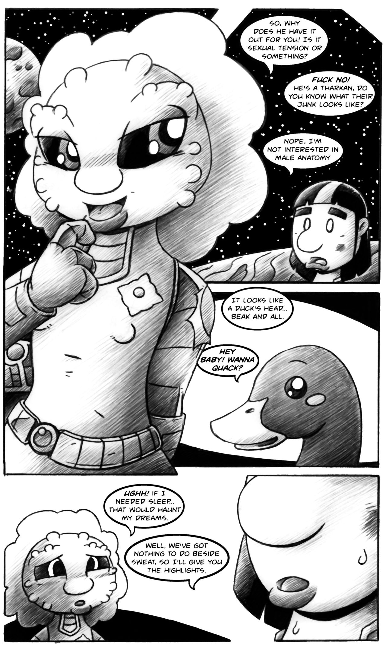 Awkward Tuesday Theater in Space page 4 full