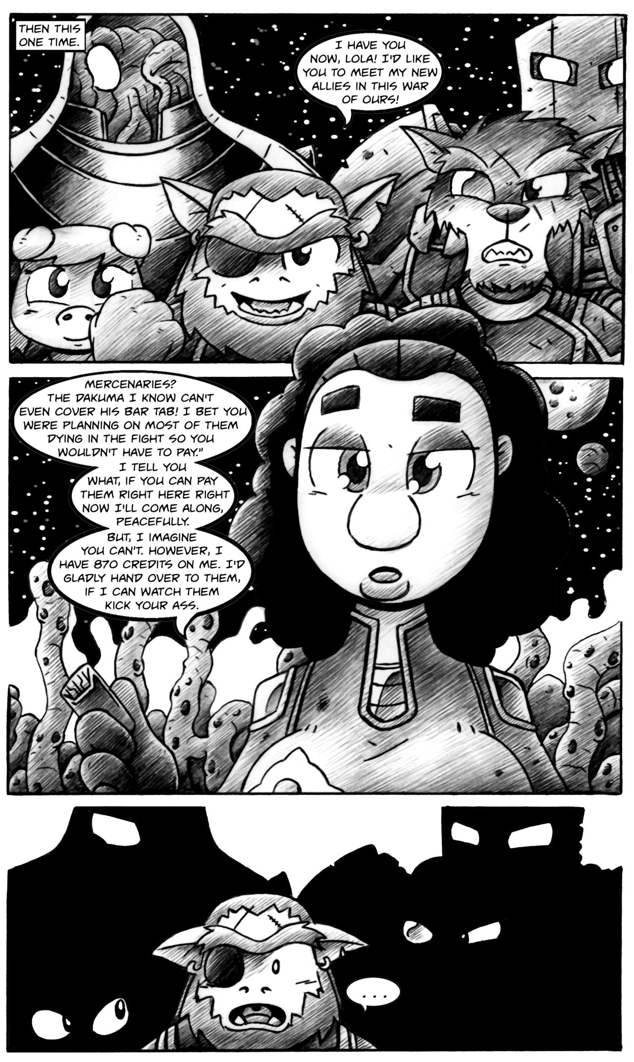 Awkward Tuesday Theater in Space page 6 full