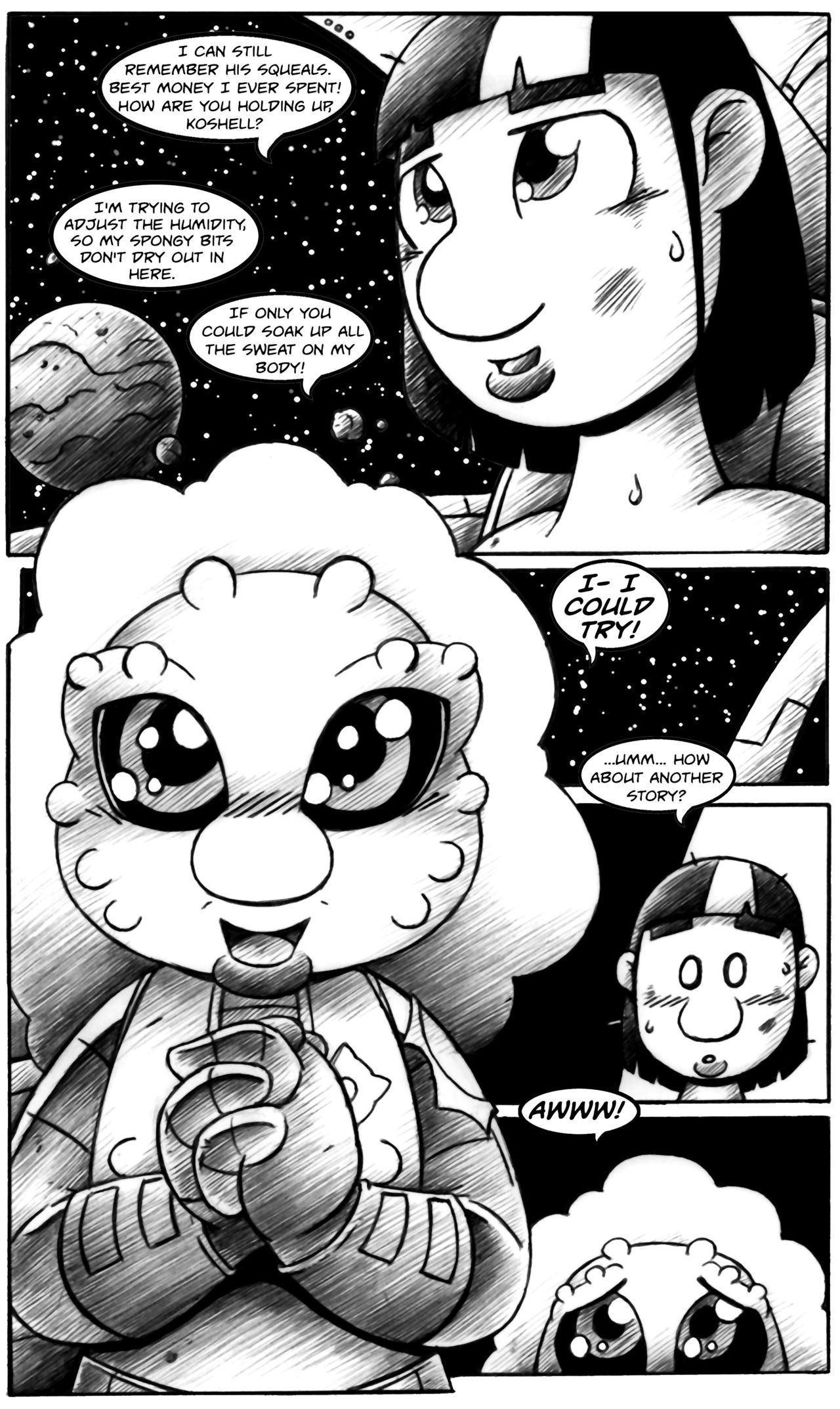 Awkward Tuesday Theater in Space page 7 full