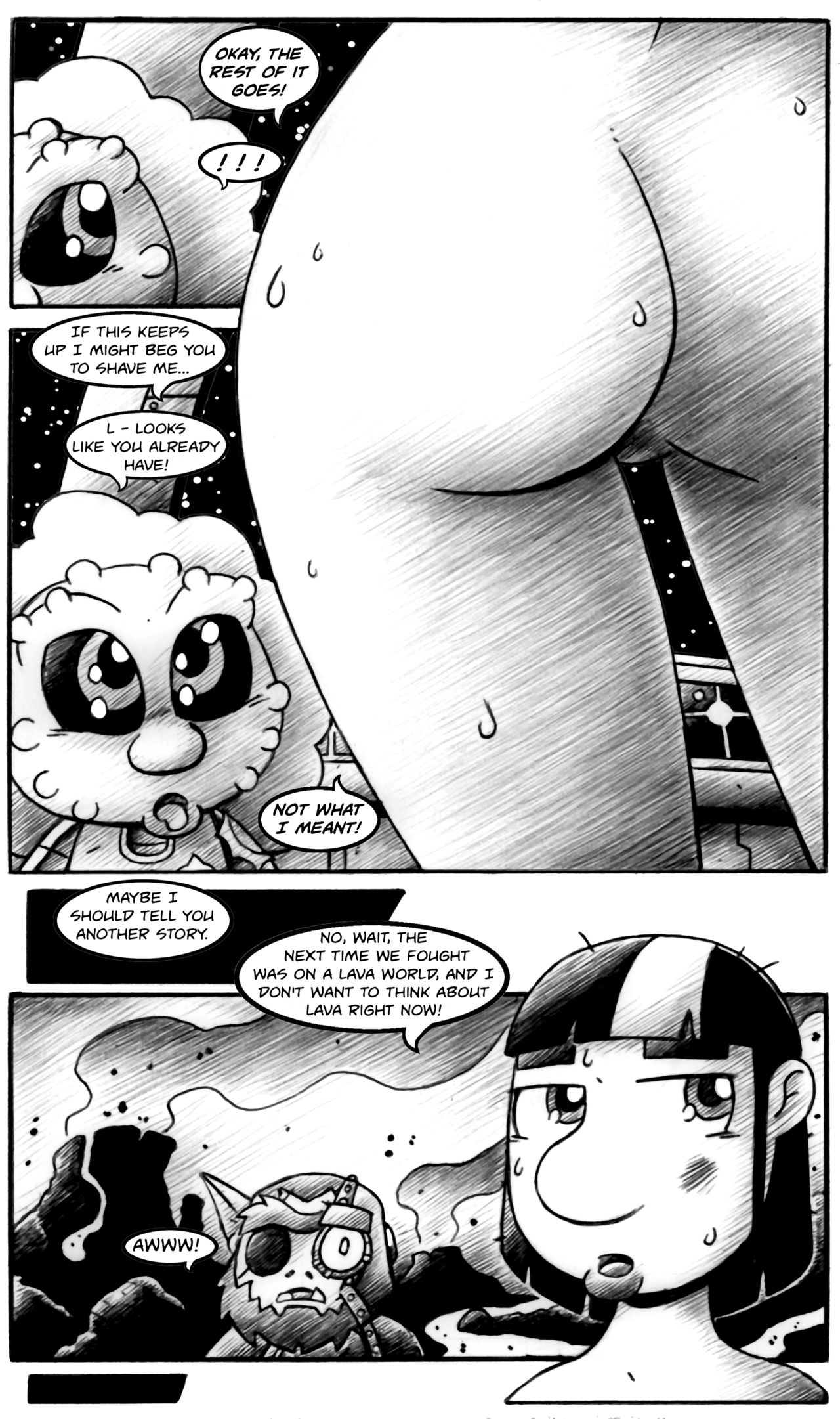 Awkward Tuesday Theater in Space page 9 full
