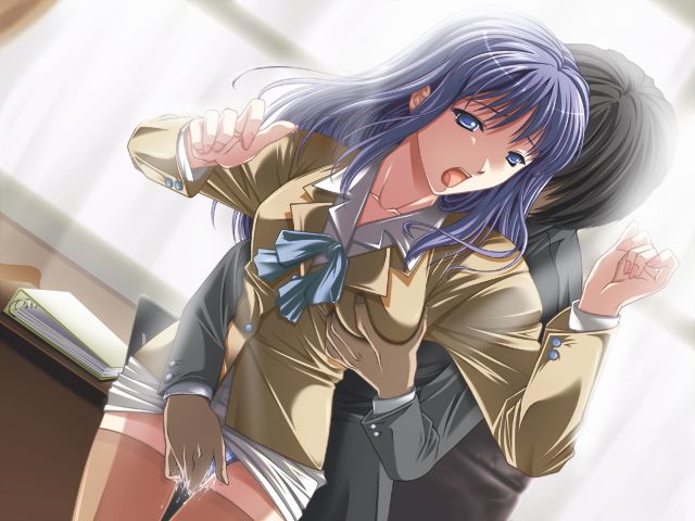 Kyonyuu Shimai Kyoushi - Inyoku no Hitozuma Choukyou page 5 full