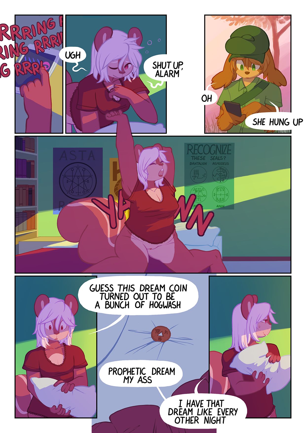 Valerie &amp; the Covenborough Cult page 8 full