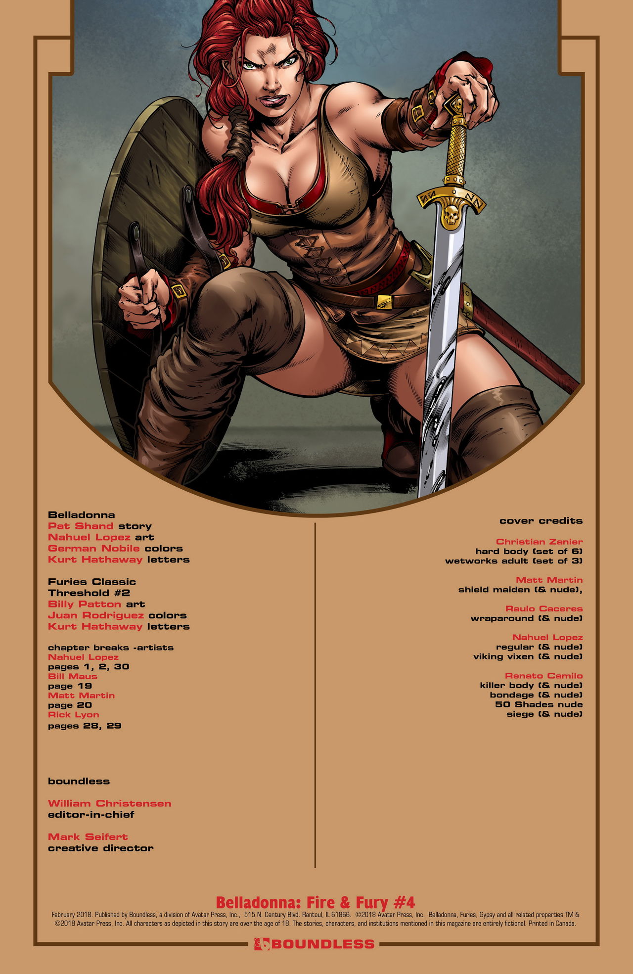 Belladonna: Fire and Fury #4 page 2 full