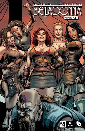 Belladonna: Fire and Fury #4 cover