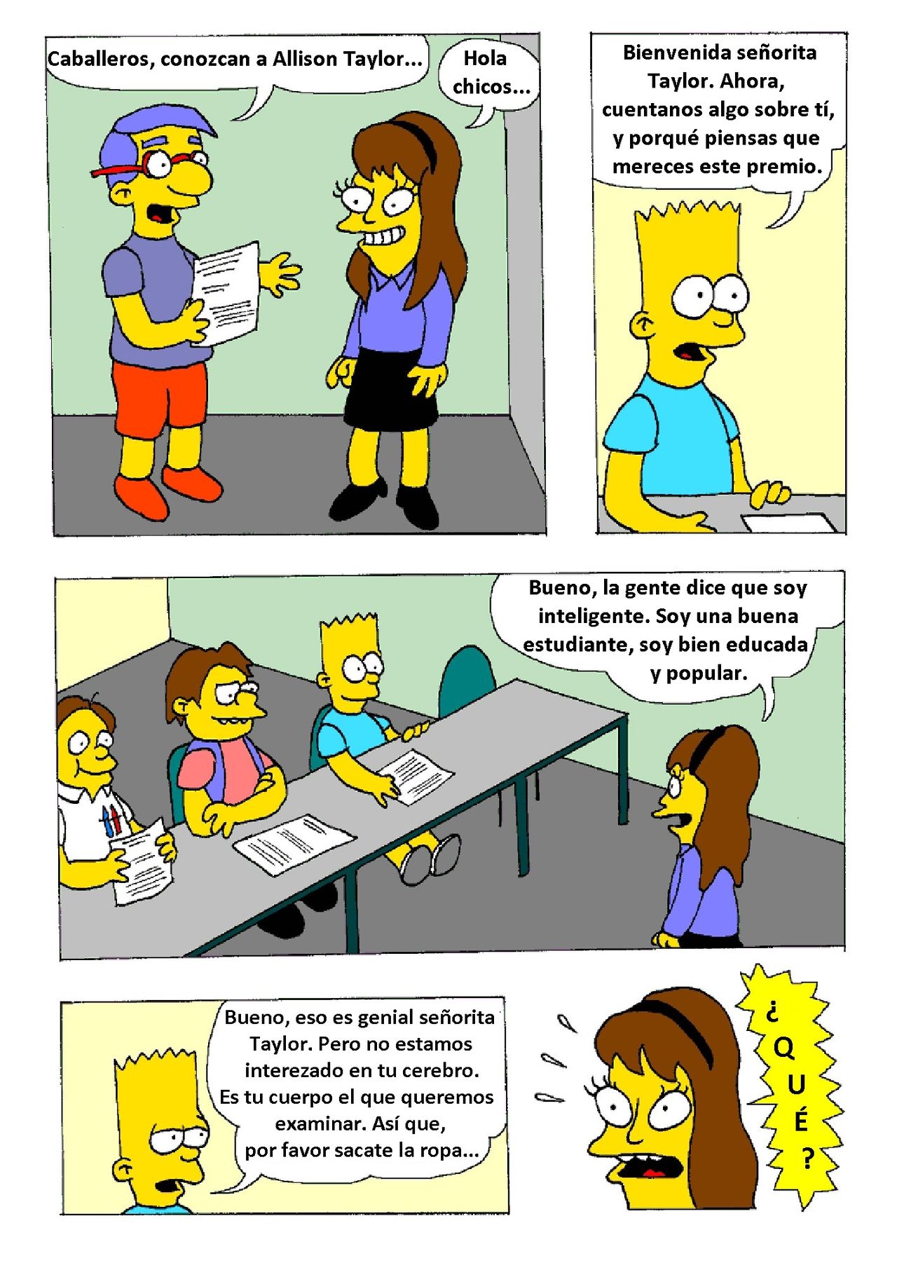 Comic xxx de "Los Simpsons" - La mas puta de Springfield page 3 full
