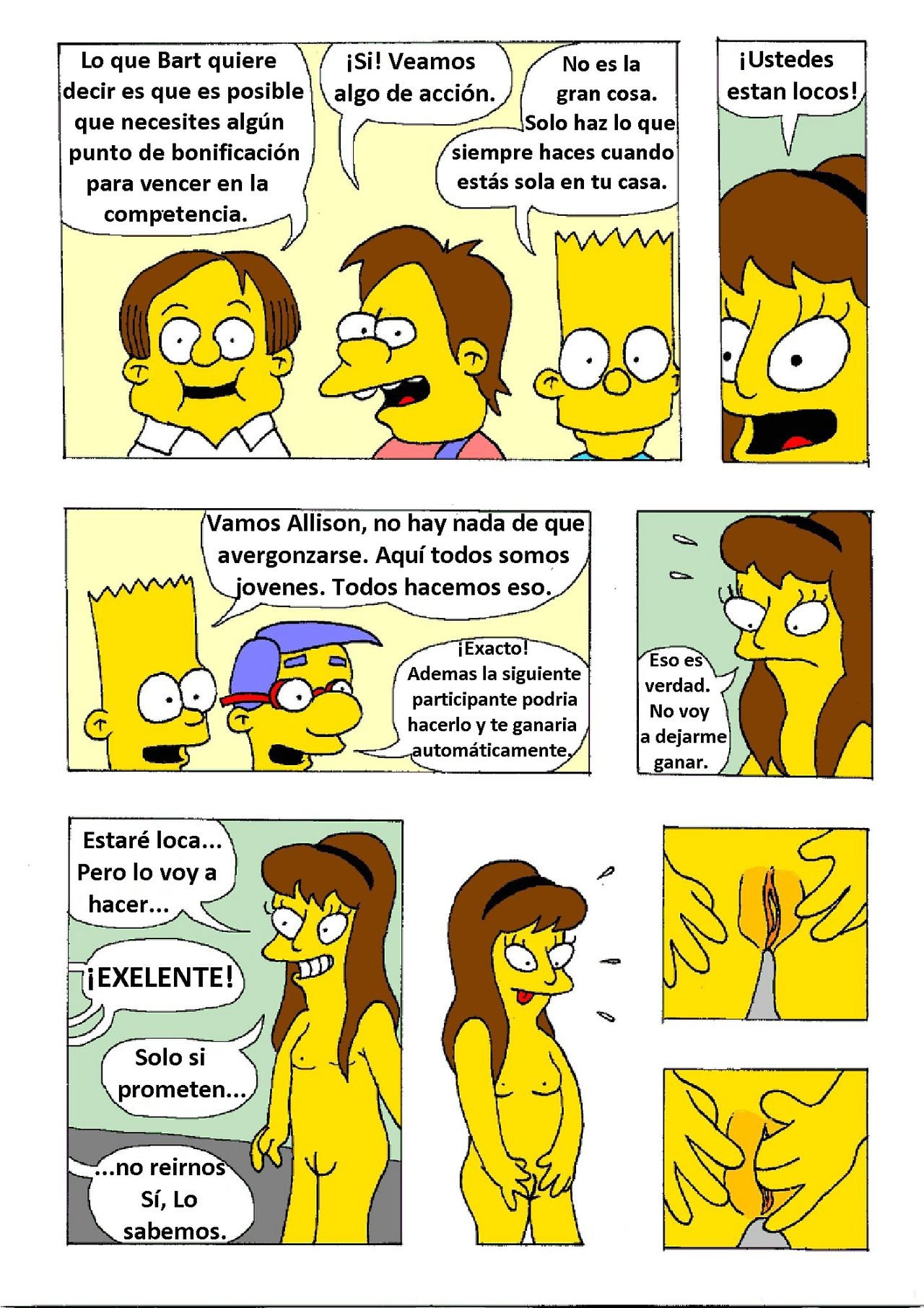 Comic xxx de "Los Simpsons" - La mas puta de Springfield page 6 full