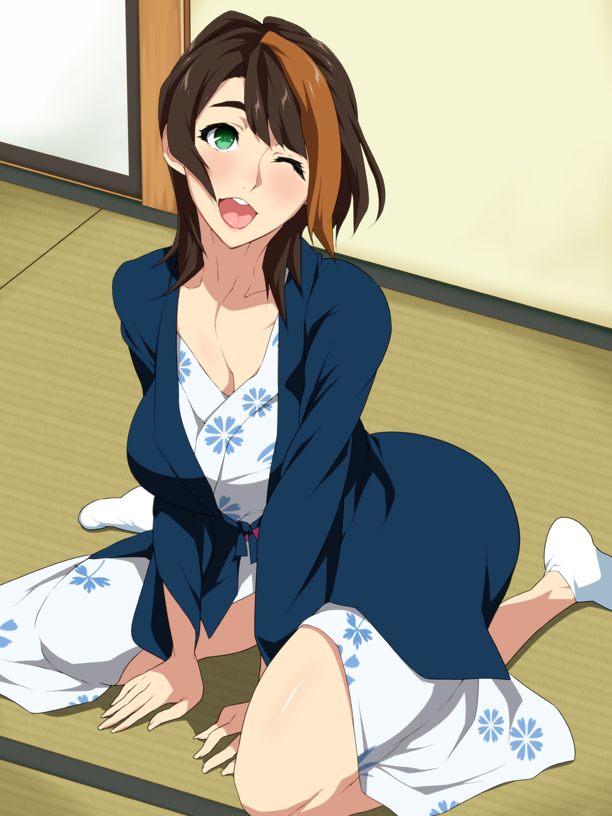 Saotsuki Kanojo to Iku, Konyoku Onsen Ryokou page 8 full