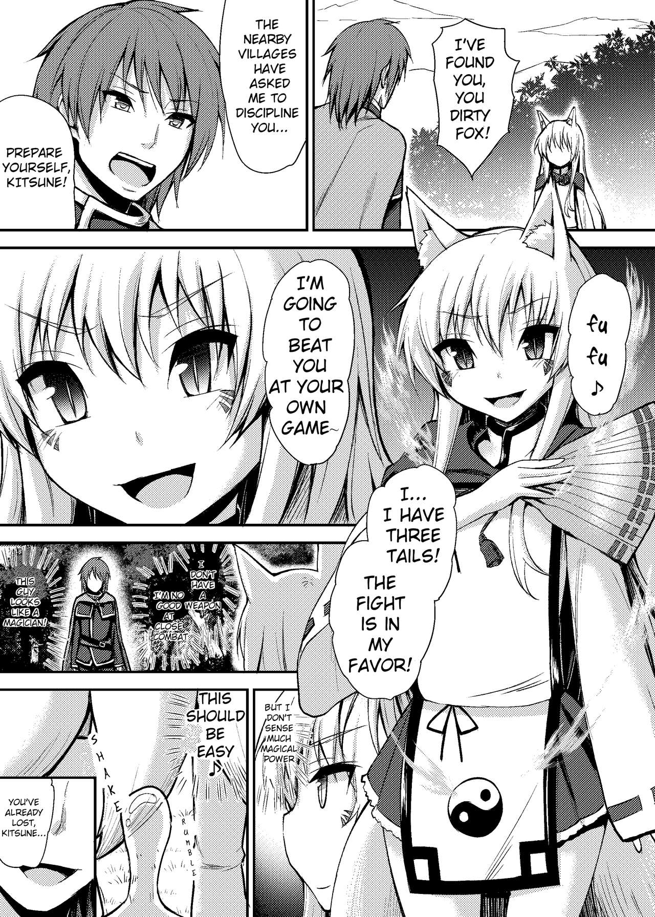 Itazurazuki no Kitsune Musume ni Oshioki Ecchi Suru Manga | Punishing Sex with a Mischievous Vixen Girl page 2 full