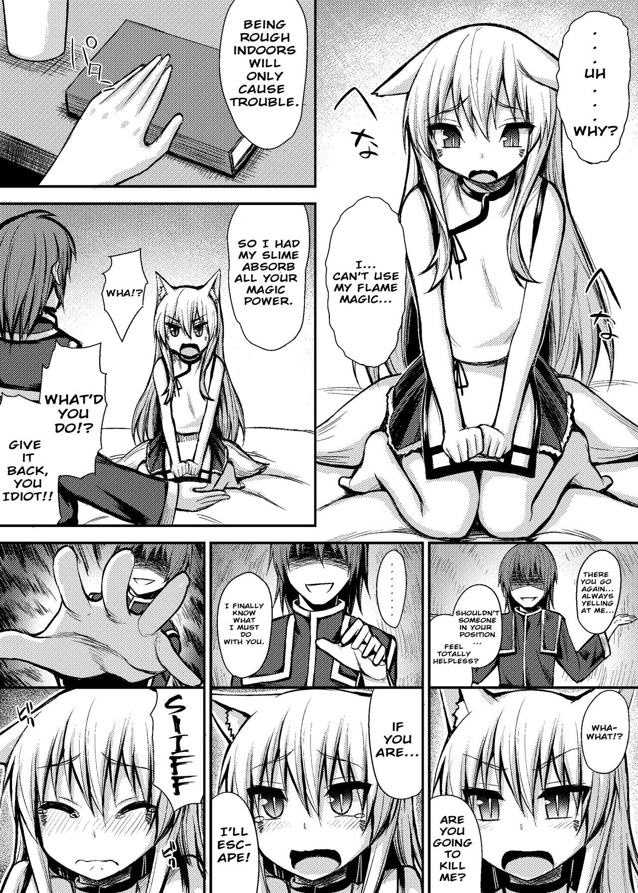 Itazurazuki no Kitsune Musume ni Oshioki Ecchi Suru Manga | Punishing Sex with a Mischievous Vixen Girl page 5 full