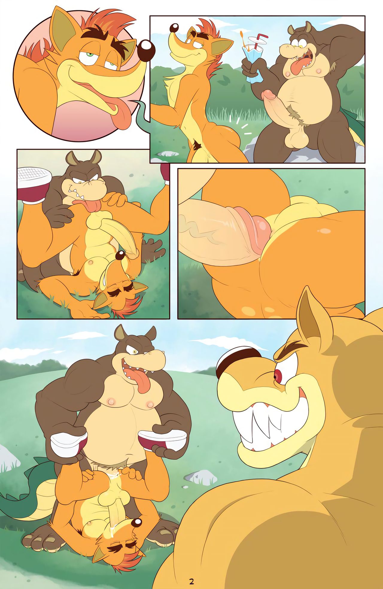 Crash comic by anti-dev page 2 full