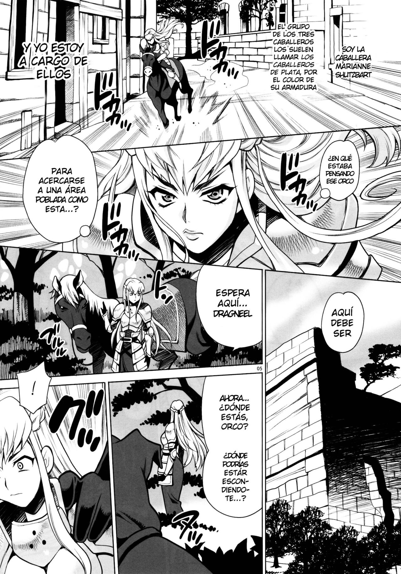 Yukiyanagi no Hon 37 Buta to Onnakishi - Lady knight in love with Orc page 4 full