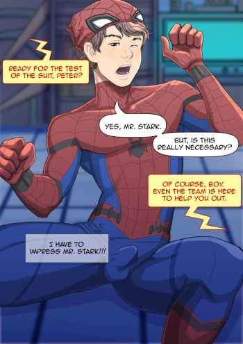 Spiderman  - Pleasing Mr. Stark cover