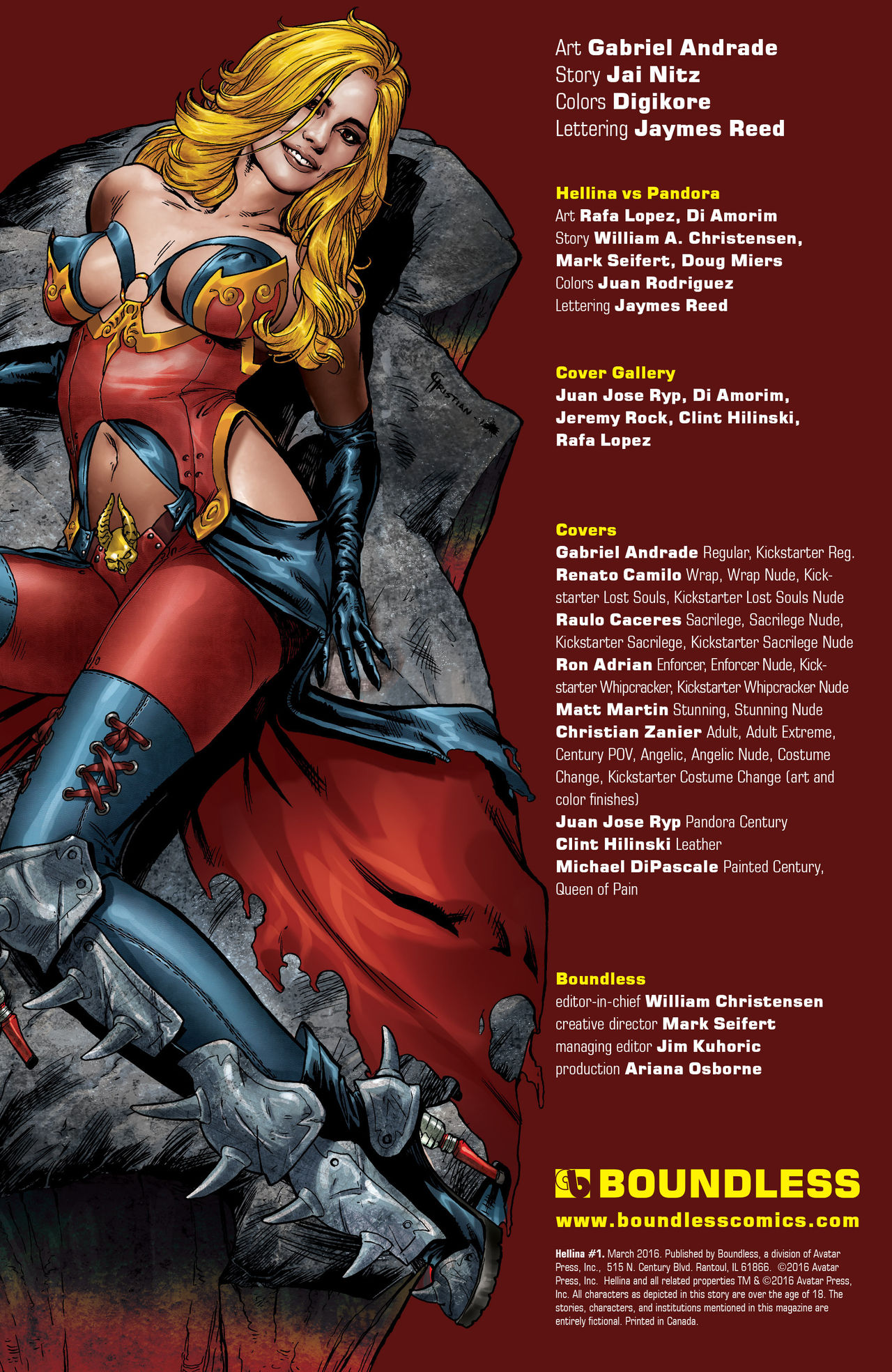 Hellina #1 page 2 full