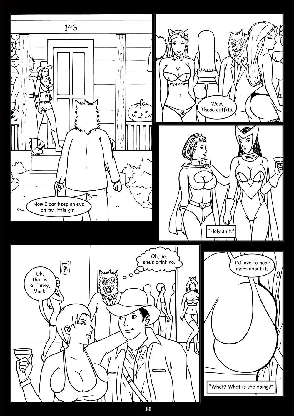 Saving Halloween page 10 full