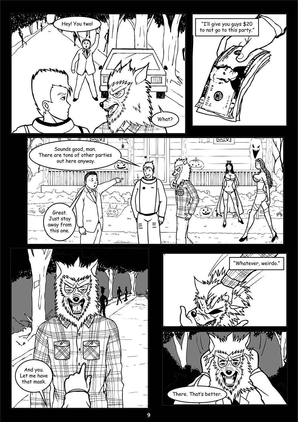 Saving Halloween page 9 full