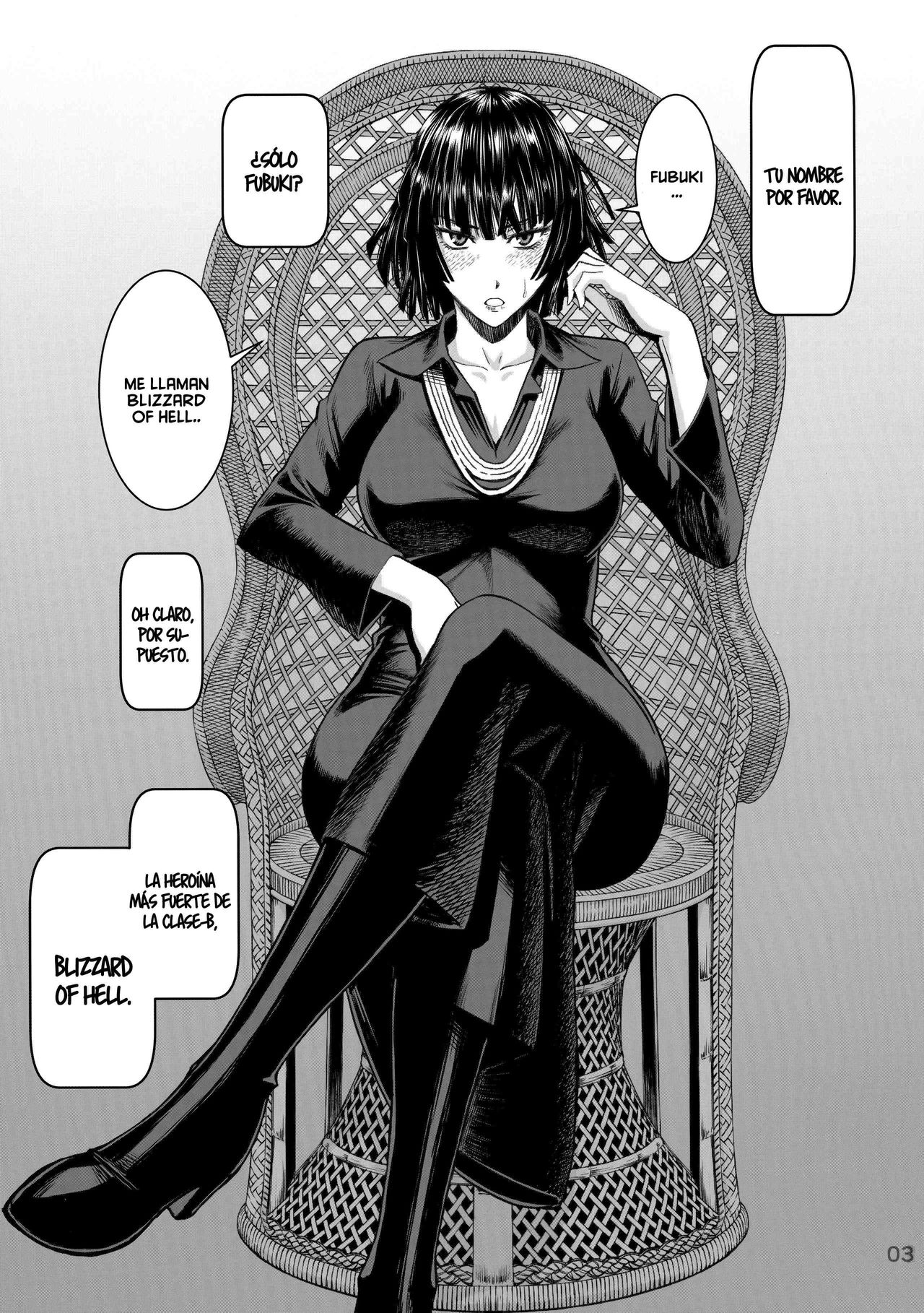 Geneki B-kyuu 1-i Hero Jigoku no Fubuki AV Debut!! | ¡¡El primer video porno de la heroína más fuerte de la clase B, Blizzard of Hell page 3 full